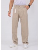 Old Money Pileli Baggy Kumaş Pantolon