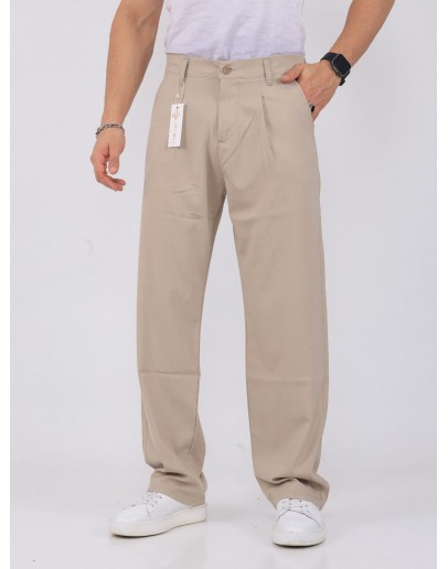 Old Money Pileli Baggy Kumaş Pantolon