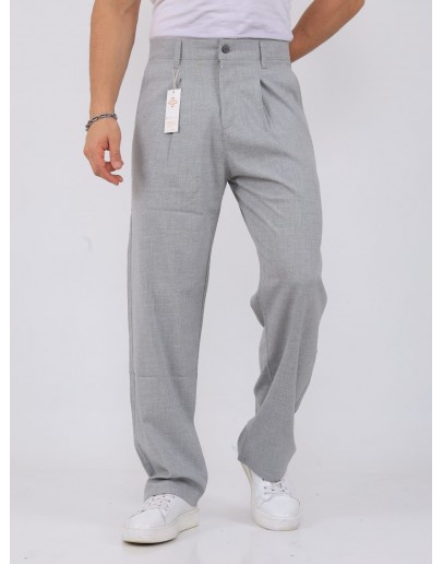 Old Money Pileli Baggy Kumaş Pantolon