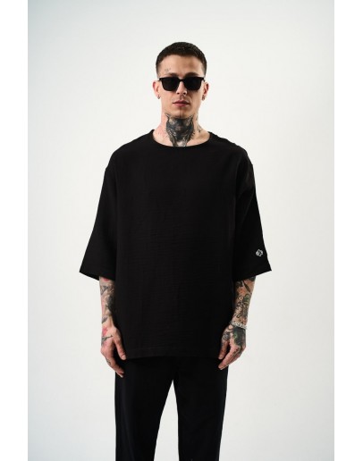 Oversize Yarım Kol T-Shirt