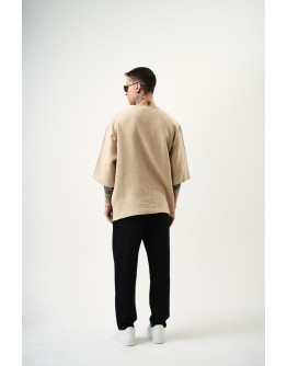 Oversize Yarım Kol T-Shirt